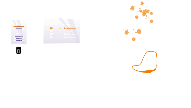 Die digitale Praxis mit Self-Check-in und Wartezimmer-Monitor Moderne digitale Softwarelösungen für Praxis, MVZ und Krankenhaus