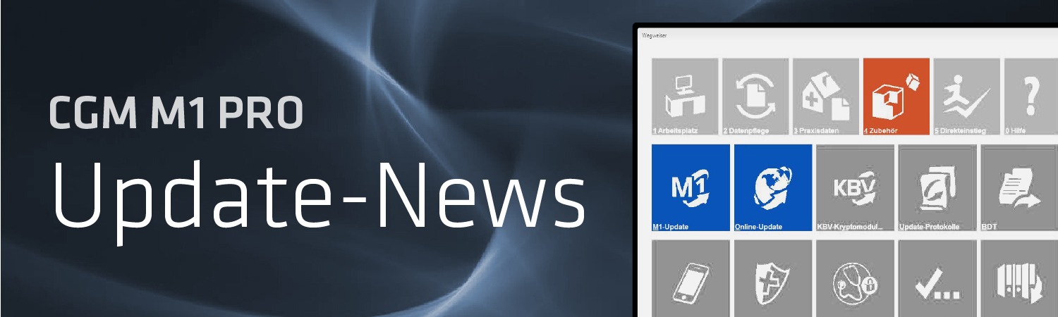 CGM M1 PRO Update-News Beitragsbild